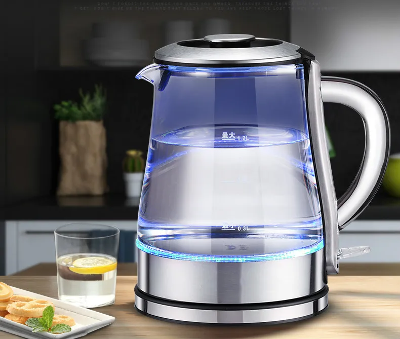 NEW Electric kettle mini household large capacity 304 stainless steel automatic powered glass boiler NEW Electric kettle mini household large capacity 304 stainless steel automatic powered glass boiler