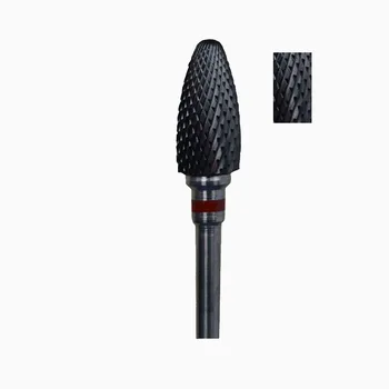 

Bullet Shape - Black Zirconia Ceramic Dental Lab Burs -Cross Cut XXC(1701.060)