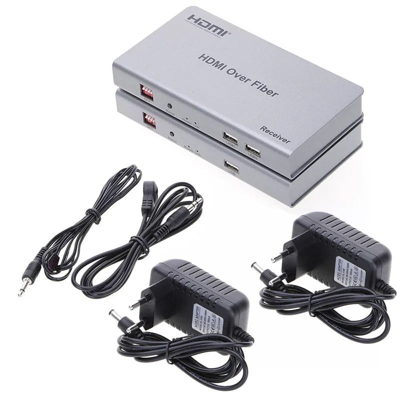 

Up to 20Km HDMI Over Fiber Optic Extender With IR 1080P Multipoint For HDCP PS3