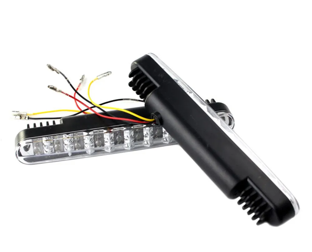 2x 30 LED Car Daytime Running Light DRL Daylight Lamp with Turn Lights (2)
