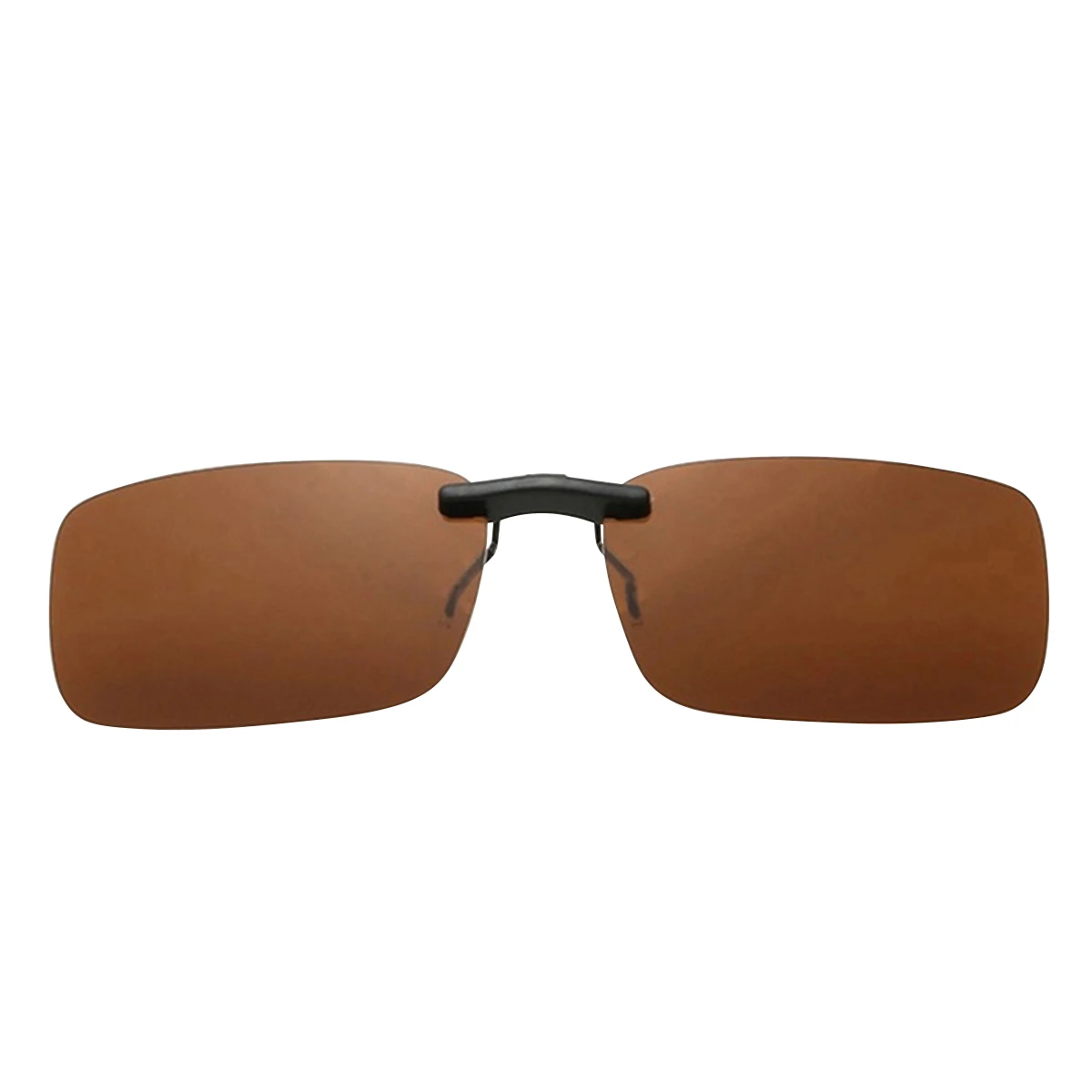 Унисекс, Ретро стиль, Поляризованные, на застежке, стильные солнцезащитные очки, UV400, флип, для рыбалки, очки ночного видения, для вождения, очки для близорукости, солнцезащитные очки - Цвет: Tawny