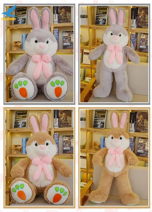 Fancytrader 59'' Giant Stuffed Bunny Plush Toys Soft Large Animals Rabbit Doll 150cm JUMBO Great Gift 3 Sizes FT16436 (10)