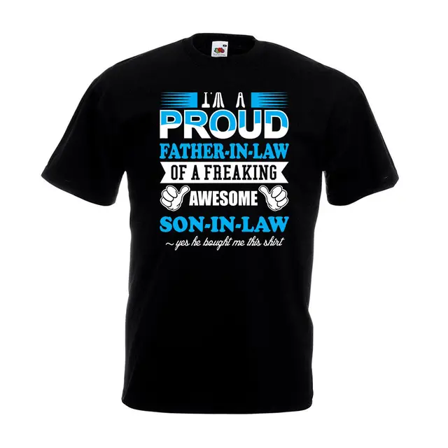 proud father in law son t shirt fathers day birthday christmas gift dad hip hop - What To Get Father In Law For Christmas proud father in law son t shirt fathers day birthday christmas gift dad hip hop - What To Get Father In Law For Christmas