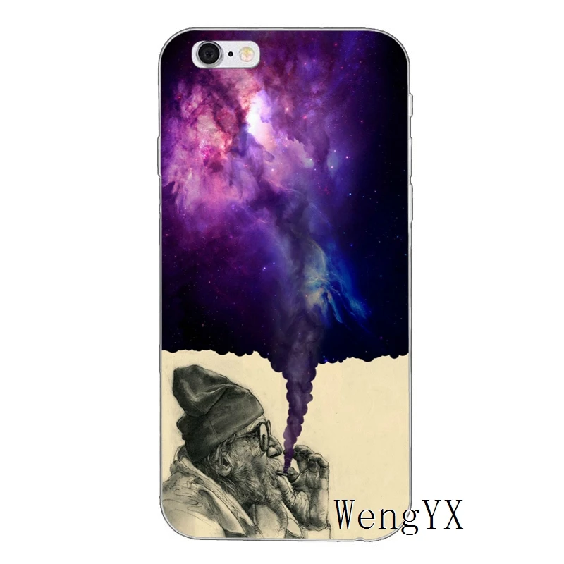Курение травы женщина для iPhone X XR XS Max 8 7 plus 6s 6 plus SE 5S 5c 5 4S 4 iPod Touch чехол мягкий чехол для телефона - Цвет: Weed-Smoking-A-07