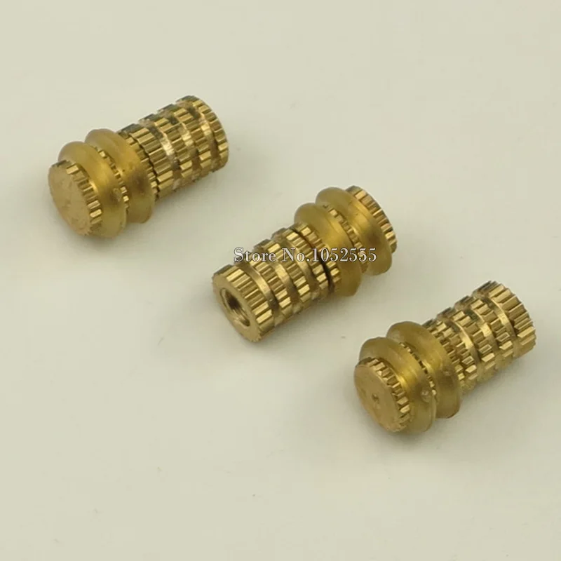 50PCS/lot 8mm Copper Glass Shelf Pin Furniture Cupboard Hardware Metal