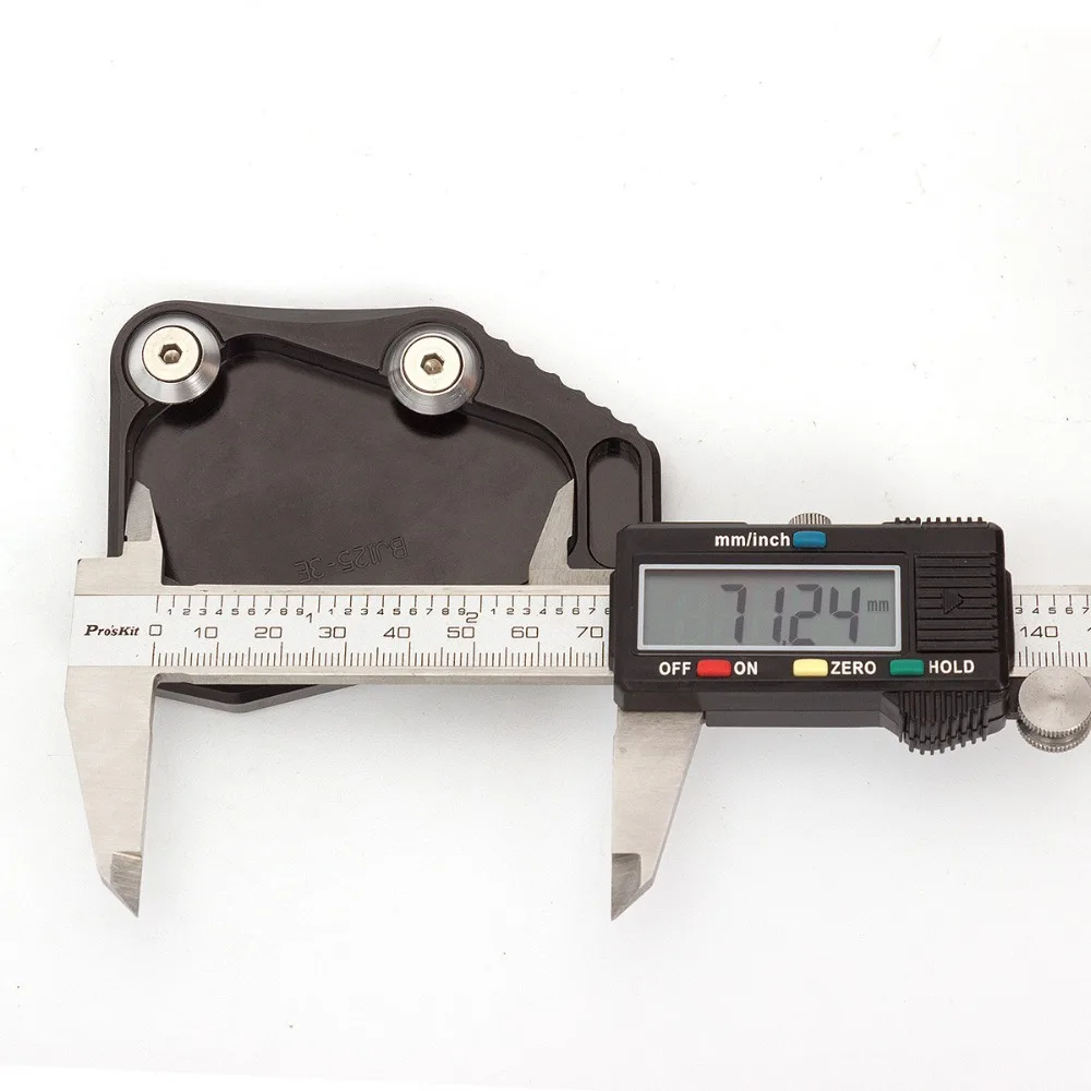 FX мотоцикла с ЧПУ подставки подножка сбоку расширение Englarger Plate Pad для Benilli Tnt125/135 Bj300 Bj600 BJ125 ТРК 502