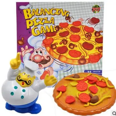 

Children's Early Learning Puzzle Fun Balance Pizza Game Fighting Chef Paternity Game