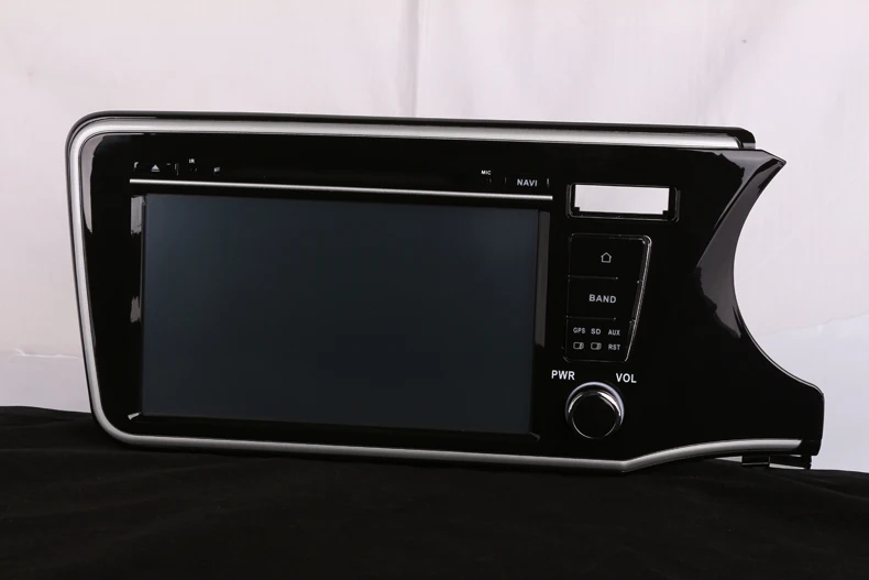 Sale 9" two din car radio gps player for honda city RHD 2014-2017 with android 9.0 system octa core 4G RAM 32G ROM wifi audio 11