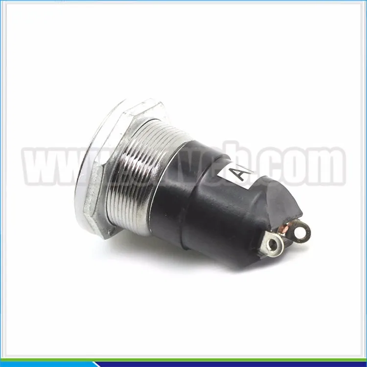 20mm tipo Pesado On-off Spst Pin Botão Switch20mm Empurrar Interruptor Ns197 An24-k 2 3 Cheap Interr.