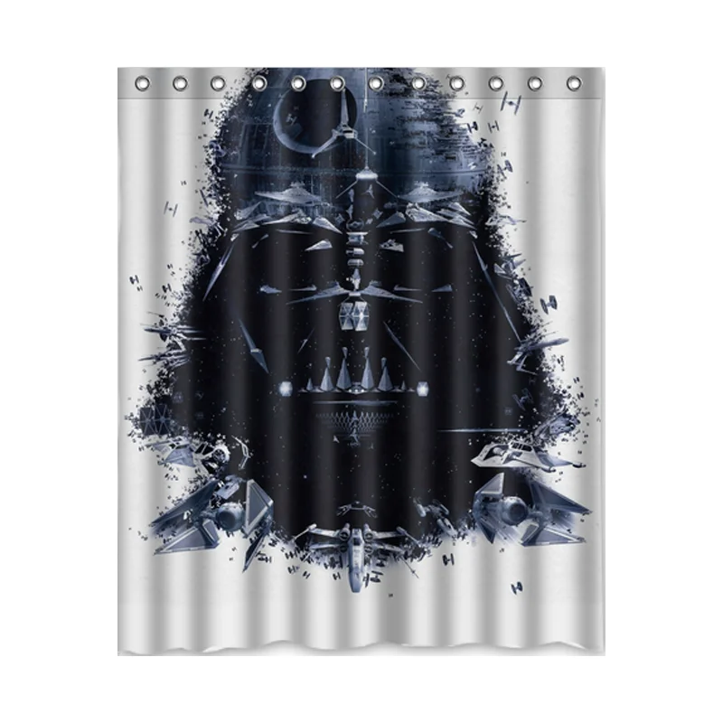 Darth Vader Waterproof 60"x 72" Shower Curtain Bathin Shower Curtains