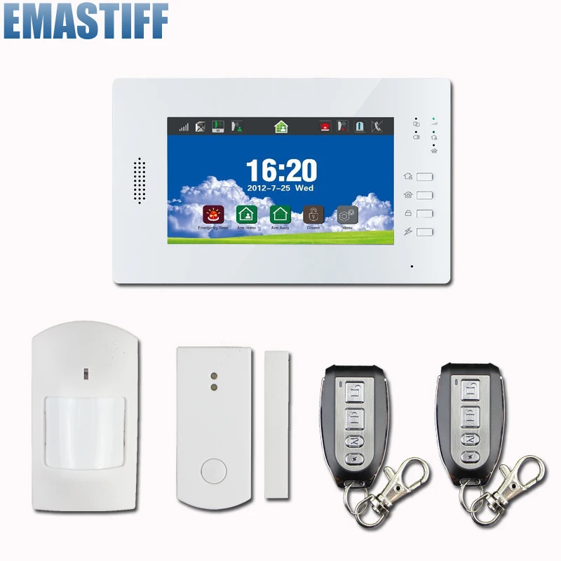 

868mhz better signal gsm alarm system multi-language German/FrenchItalian/Dutch/English house alarms