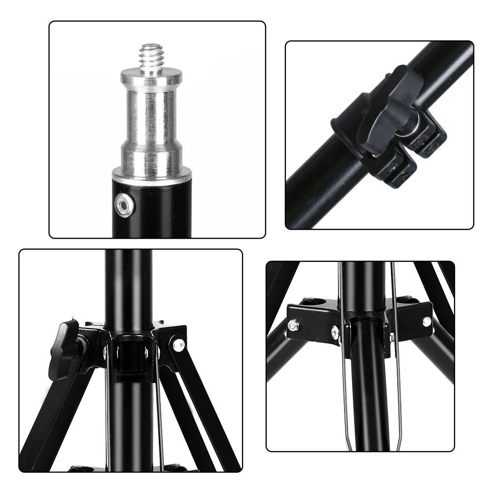  Good Quality Studio Photography Light Flash Speed light Umbrella Stand 1.8m/71 inch 1/4 Screw head 