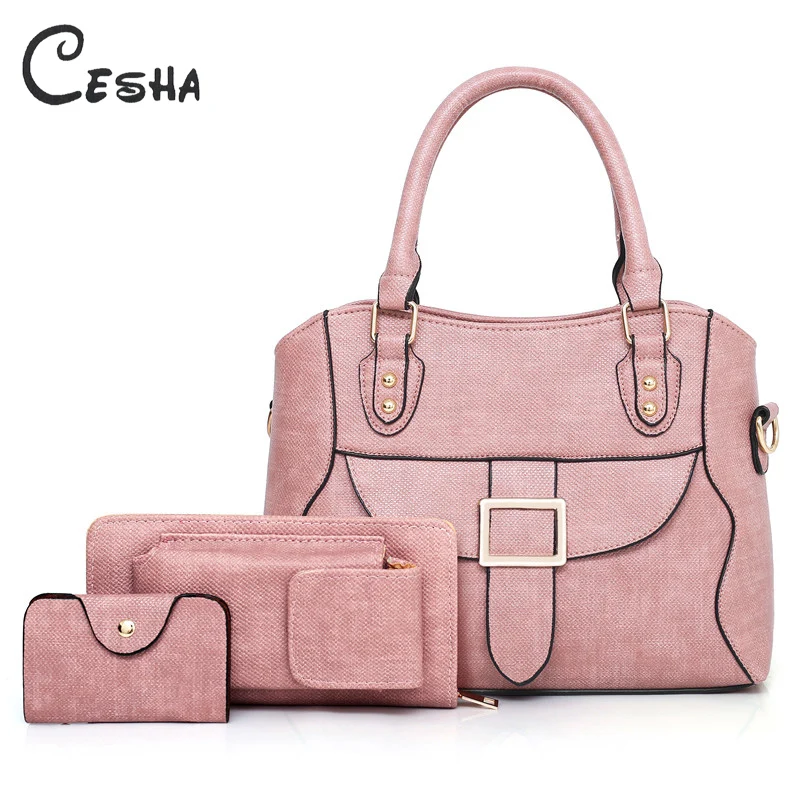 

multi-functional women's handbag set female pu leather composite bag practical elegant women handbags shoulder bags bolsos mujer