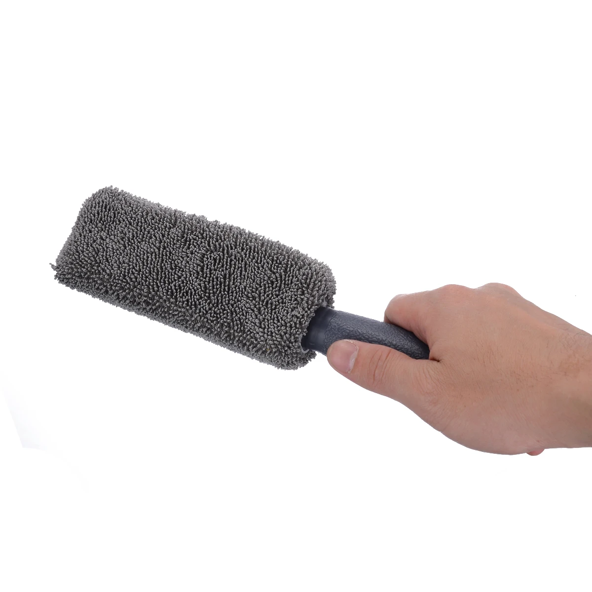 Microfiber Car Wheel Brush Rims Superfine Fiber Tire Plastic Handle Vehicle Cleaning Washing Tool Auto Wash Care Soft Brushes