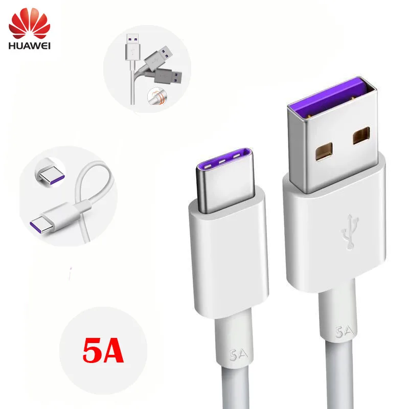 

Huawei 5A Fast Quick Charger Super charge Type-C Cabel P20 Pro P 20 p 10 mate10 p9 p8 liteCharge USB 3.0 Type C