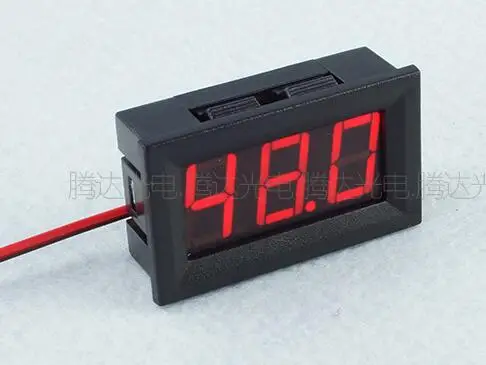 20 шт. 0 56 дюймов Красный Новый DC5 120V светодиодный вольтметр цифровой для