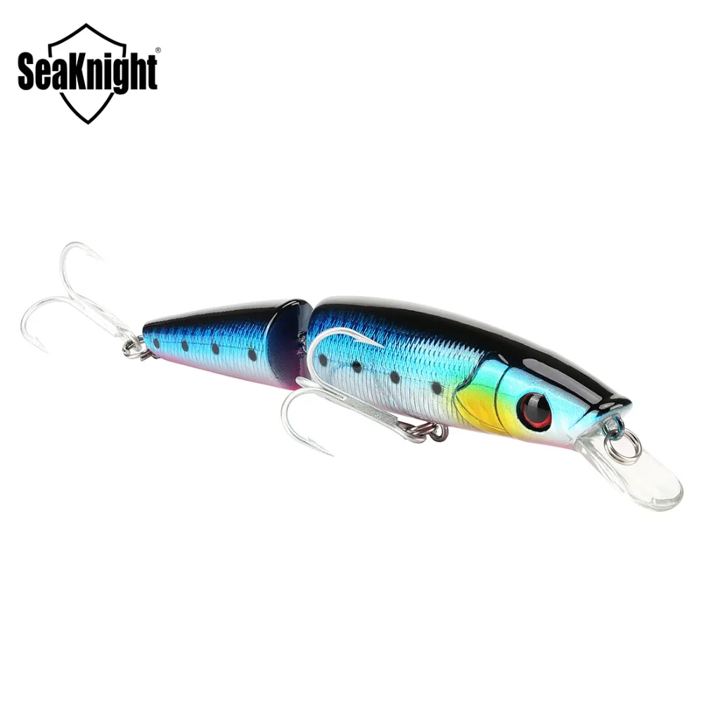 SeaKnght SK041 1PC Fishing Lure 21.5g 125mm/4.92in 0 1.0M Depth Floating Minnow Hard Bait with
