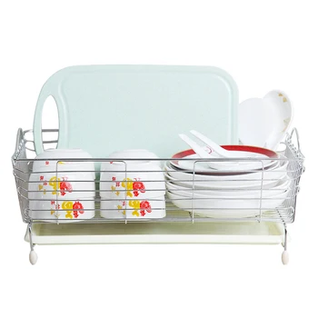 

Stainless steel sink leachate basket washing basket bowl tray storage rack sink rack kitchen supplies LU5302