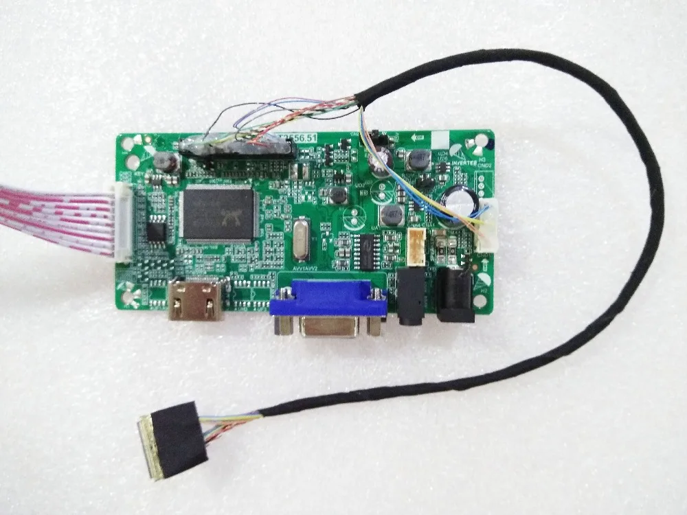 

VGA HDMI LCD Controller Board for 14.0" 1280X768 LVDS 30 Pins LCD Screen DIY monitor kit