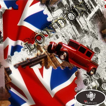 

High quality UK Flag Design Aqua Print Film Hydrographic Film Water Transfer Printing Film HFY-1034 0.5M*10M
