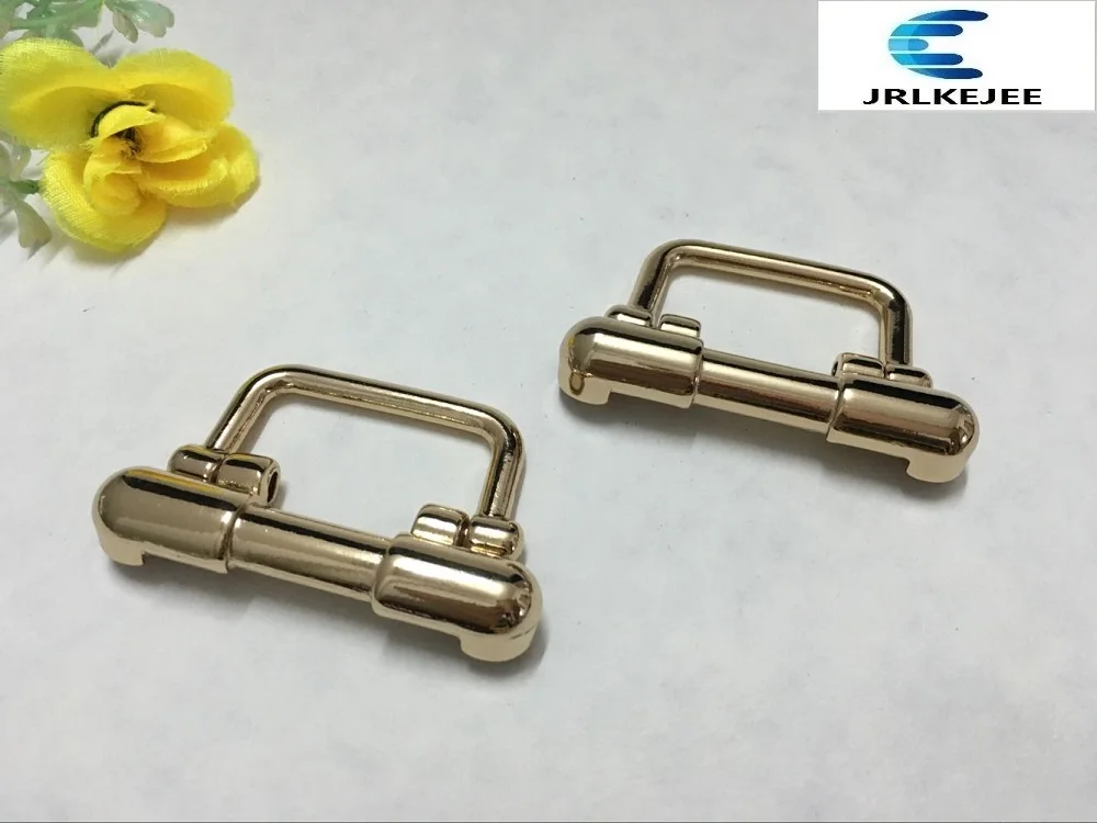 

Free shipping (6 PCS/lot) diy bags accessories high-end bags metal accessories decorative buckle Creative arm in arm buckle