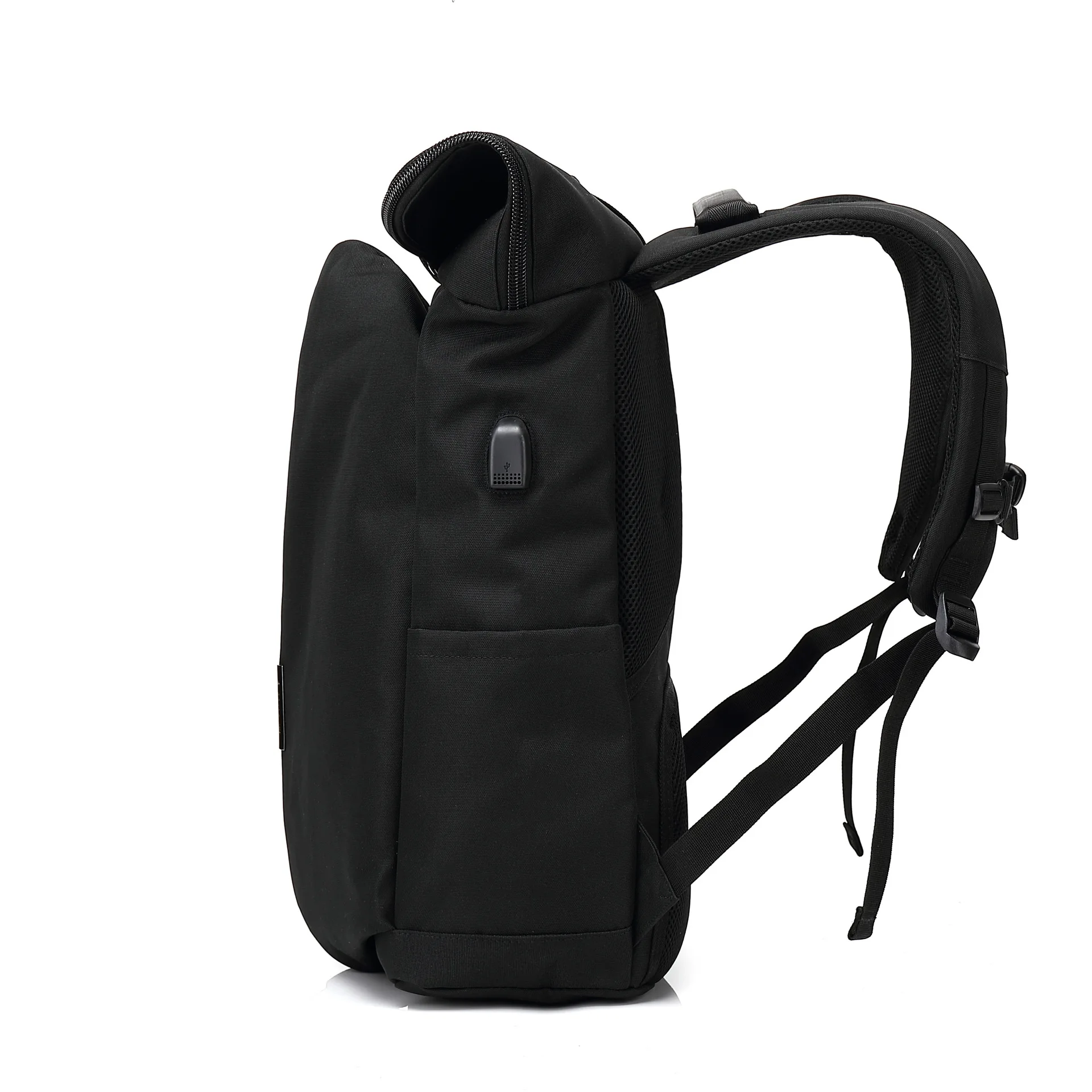 OZUKO мужской рюкзак черный usb зарядка Противоугонный ноутбук рюкзак дорожный рюкзак модный мужской большой емкости колледж школьная сумка
