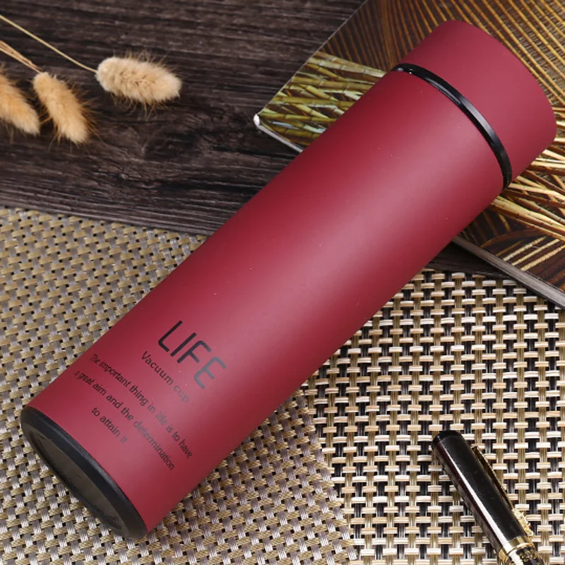 450ml Vacuum Thermos Cup Double Wall Insulated Vacuum Flask Stainless Steel Thermal Water Bottle Travel Mug Thermocup  (8)