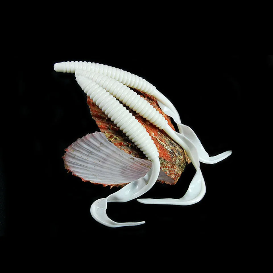 WALK FISH 8PCS/Lot Long Tail Grubs 100mm Soft Lure Long Fishing Lure Artificial Bait Soft Fishing Lure Pesca WALK FISH 8PCS/Lot Long Tail Grubs 100mm Soft Lure Long Fishing Lure Artificial Bait Soft Fishing Lure Pesca