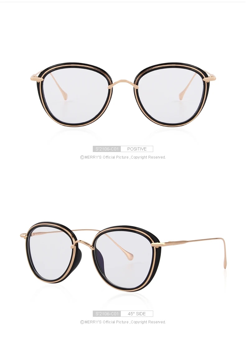 Merrys дизайн Для женщин ретро в форме кошачьих глаз оптическая оправа для очков классические очки S2106