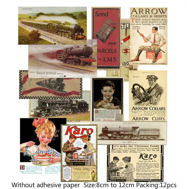 

KSCRAFT Vintage Series Material Paper Set for Scrapbooking DIY Projects/Photo Album/Card Making Crafts