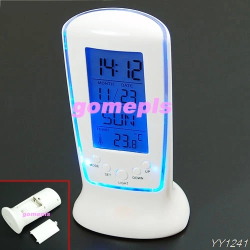 

Digital LCD Alarm clock calendar thermometer Backlight Y110-Dropshipping