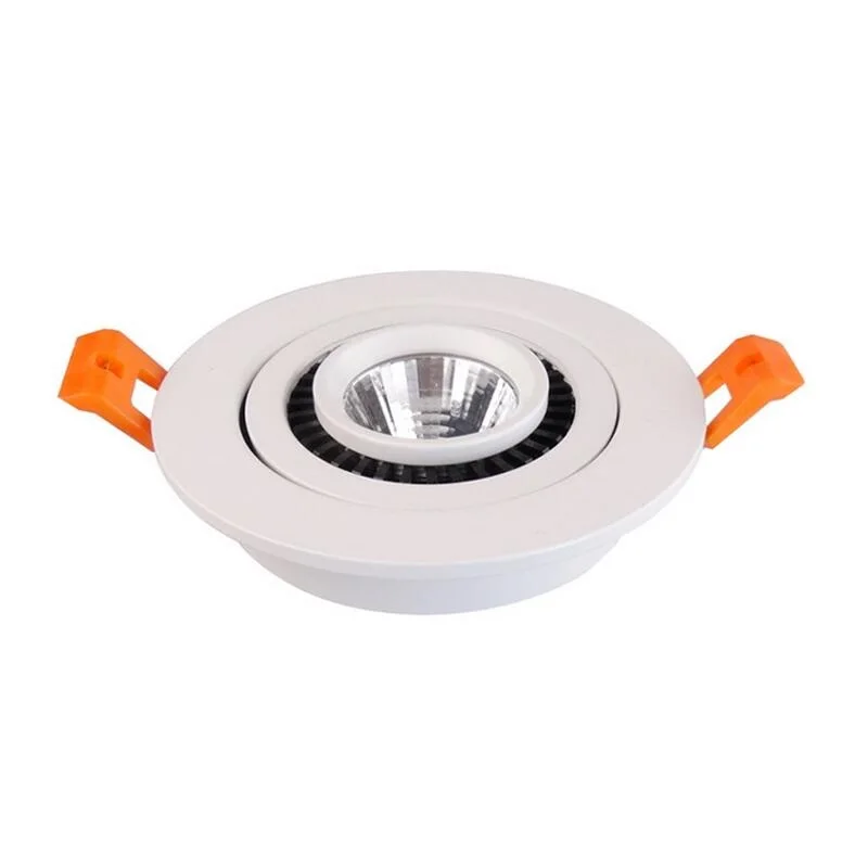 

Factory Wholesale price Dimmable 7W 10W 15W 360 Degrees Rotatable COB led Ceiling down light Lamp Driverless LED Downlight
