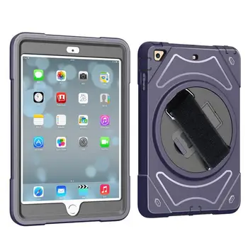 

XSKEMP Rotating Stand Case Tablet Funda Cover For Apple iPad 2 3 4 9.7" Anti-Explosion TPU + PC Protective Shell Gift Stylus Pen