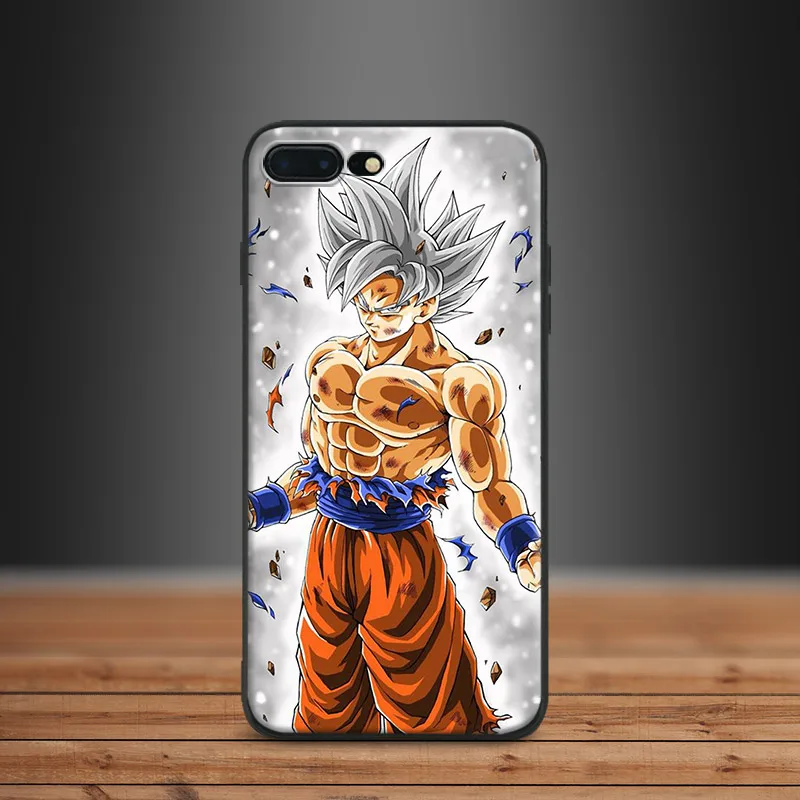 

Goku Ultra Instinct Dragon ball Super Soft Silicone Phone Case Cover Shell For Apple iPhone 5 5s Se 6 6s 7 8 Plus X XR XS MAX