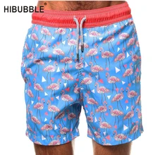 HIBUBBLE, фламинго, треугольный купальник, мужские пляжные шорты, мужские плавки, мужские пляжные шорты,, летняя пляжная одежда