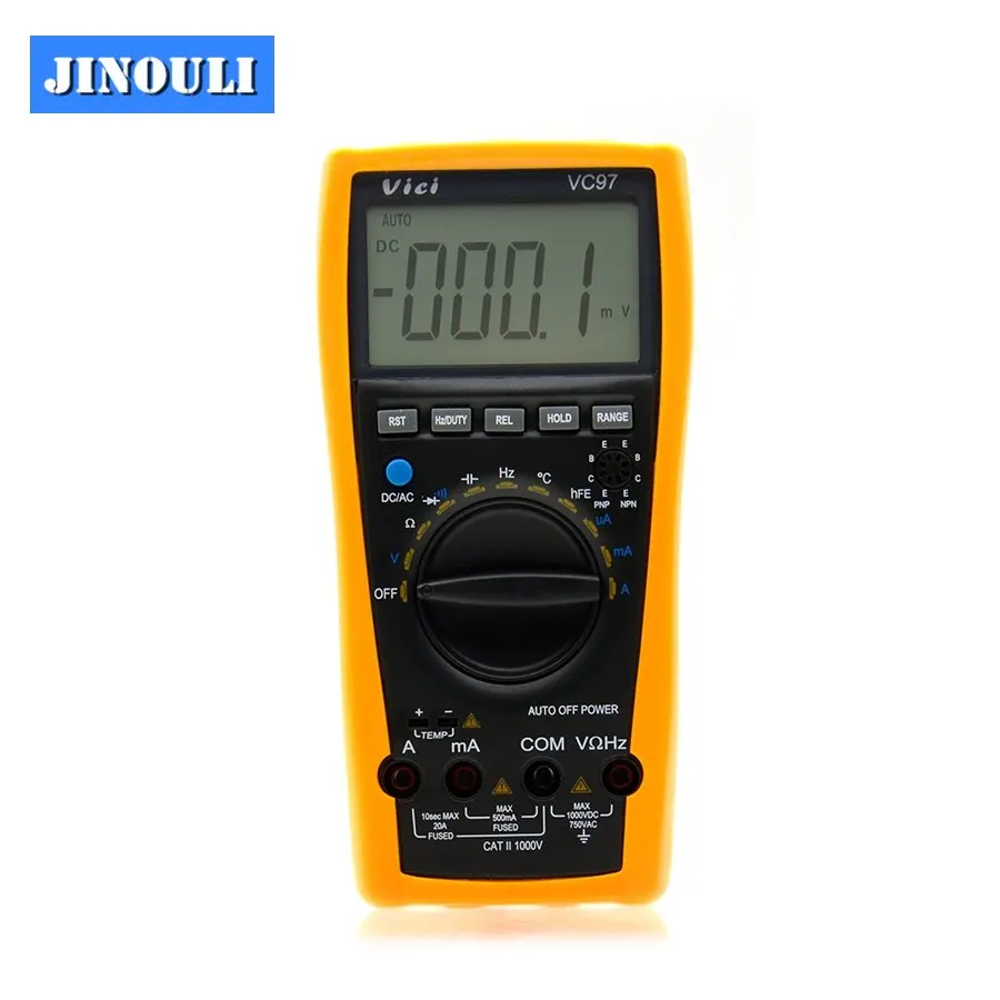 VICI VC97 3 3/4 digital multimeter clamp meter Ammeter AC DC current