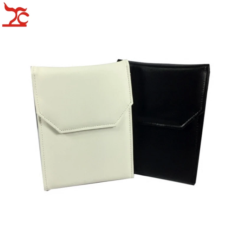 Big Sell Foldable Necklace Holder Leatherette Pendant Chain Storage Case Pear Jewelry Organizer Gift Travel Roll Bag 18*23.5cm