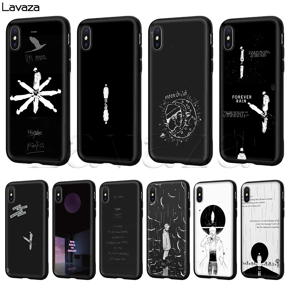 

Lavaza RM Mono Silicone Soft Case for iPhone XS Max XR X 8 7 6 6S Plus 5 5S SE