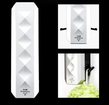 Dispenser di sapone da bagno Doccia Shampoo liquido singolo Dispenser di sapone per doccia da bagno a parete da 350 ml, prodotti alberghieri 1