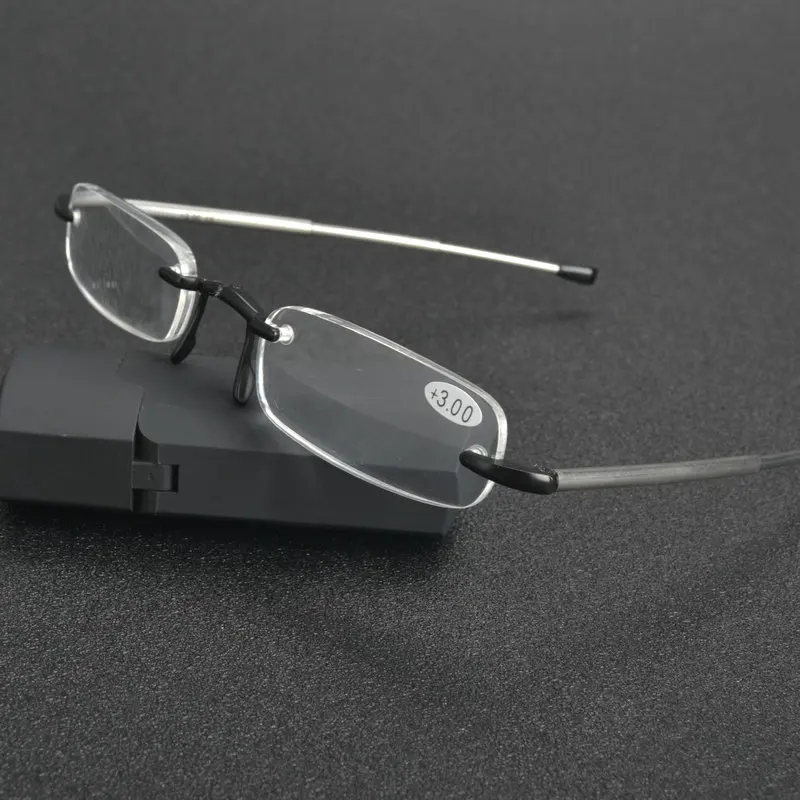 Легкие портативные очки для дальнозоркости среднего возраста, очки для дальнозоркости, складные очки для чтения на 360 градусов, LXL