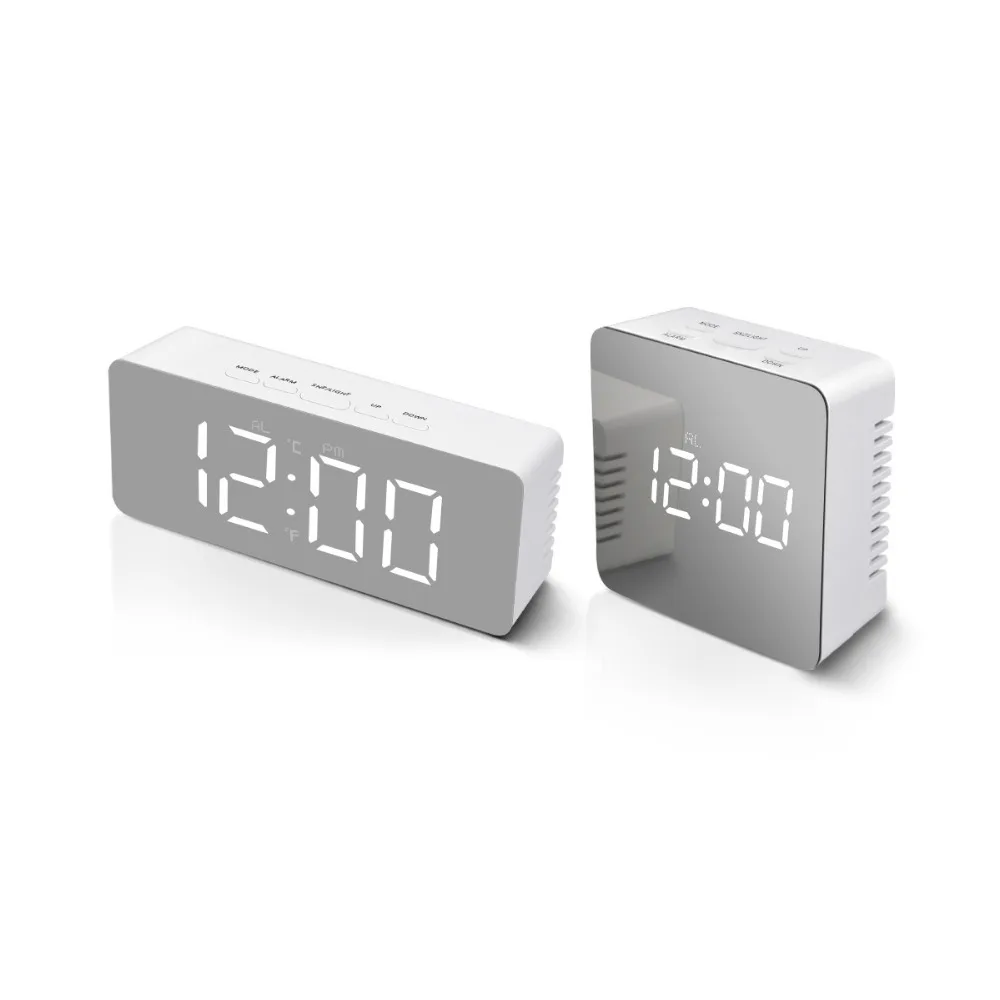 Reloj de mesa LED Digital de noche portátil Reloj de Oficina Luz de despertador LED Digital Reloj de mesa Reloj de mesa LED Digital de noche portátil Reloj de Oficina Luz de despertador LED Digital Reloj de mesa