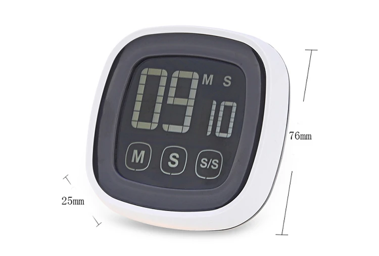 Electronic kitchen timer touch screen timer reminder countdown touch