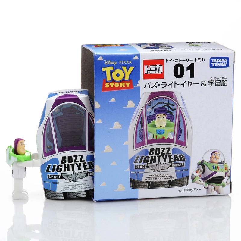 TAKARA TOMY DISNEY& TOMICA Toy Story Buzz Lightyear Woody Коллекция 1: 64 модели игрушечных автомобилей Изысканные Подарки для детей