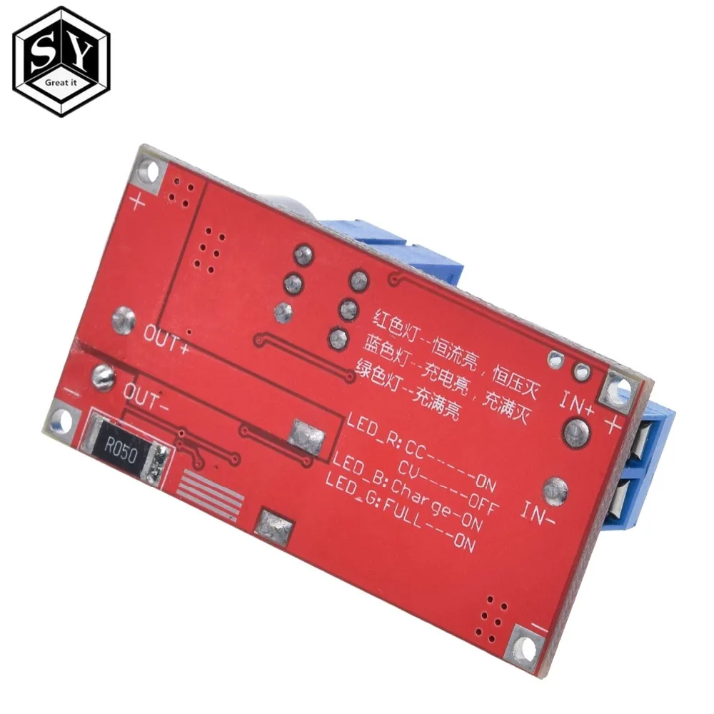 5A DC В DC CC CV литиевая батарея понижающая зарядная плата светодиодный преобразователь питания литиевое зарядное устройство понижающий модуль XL4015