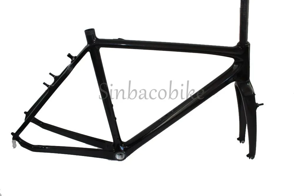 Full Carbon BSA Cyclocross Frame Toray T800 Carbon Cyclocross Bike