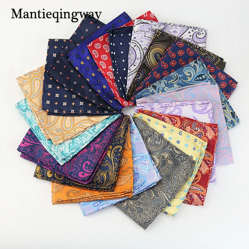 Buy Mantieqingway Paisley Handkerchief for Men Suit