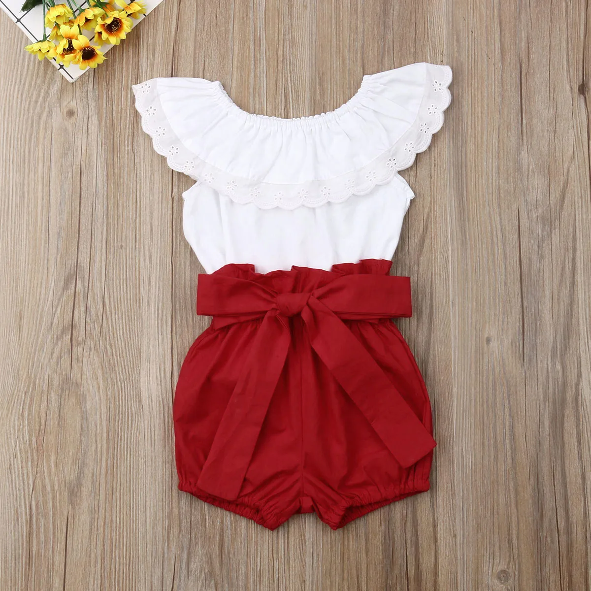 

Baby Clothes Set cute baby girl clothes summer Tee +short pants kids girls casual outfits Lace