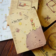 Маленький принц планировщик дневник расписание Ежемесячный план ежедневная запись полноцветная бумага для печати бутик подарок