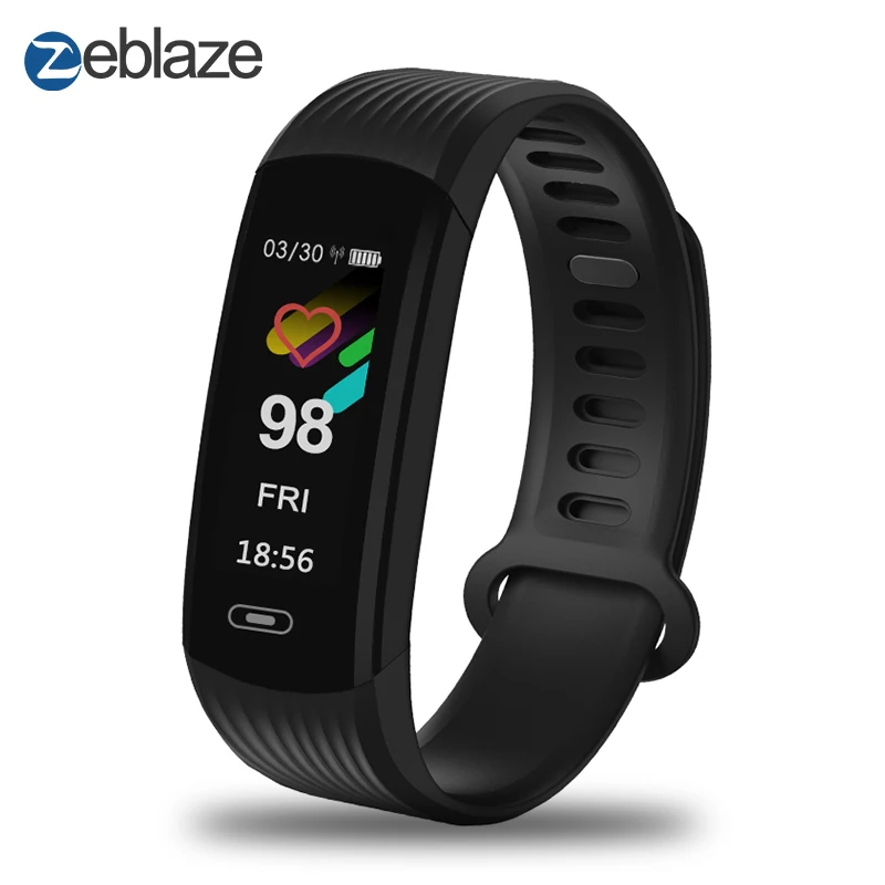 Продажа Zeblaze PLUG S умный Браслет 0,97