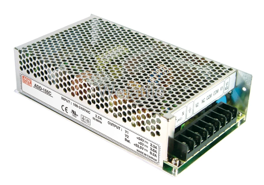 Mean Well Original PD-65A Dual Output Switching Power Supply 5V 12V 2.8A 5.5A 60W